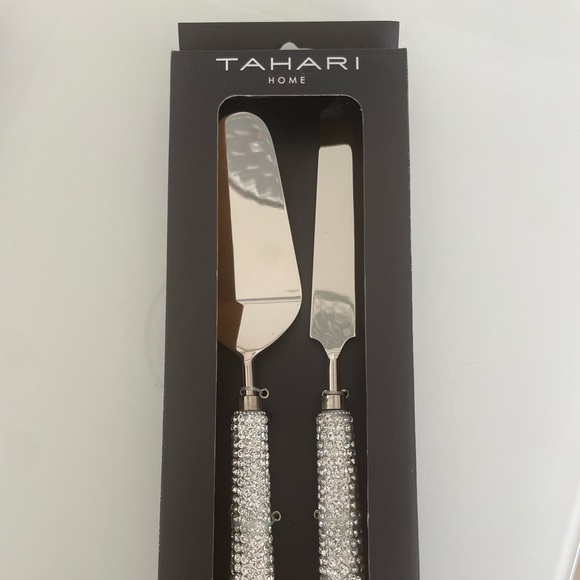 Tahari Dining Tahari Home Cake Knife Server Set Poshmark